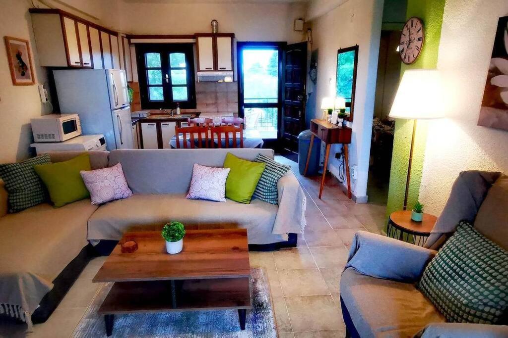 Golden Summer Apartment Néa Fókaia Extérieur photo